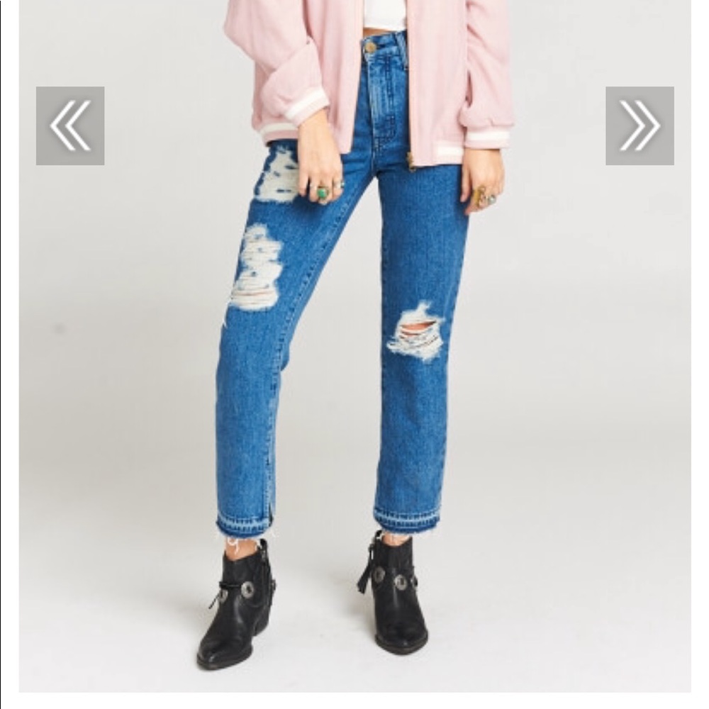 Show Me Your Mumu, Brooklyn High Waisted Denim